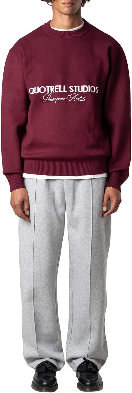Quotrell Imperium Sweat Pants | Grey Melee/grey Grijs
