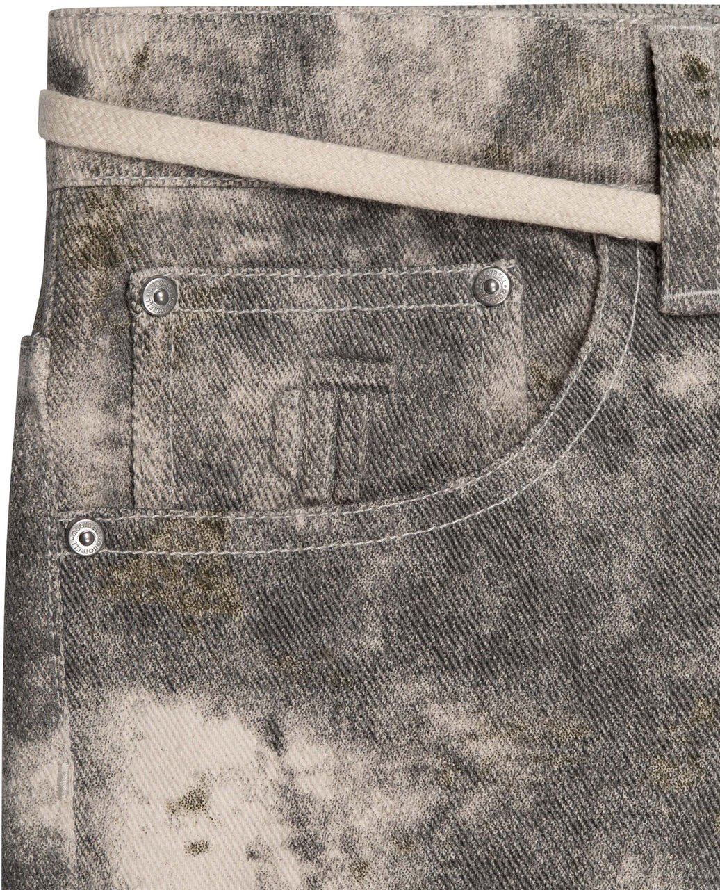 Quotrell Aiden Camo Jeans Goud