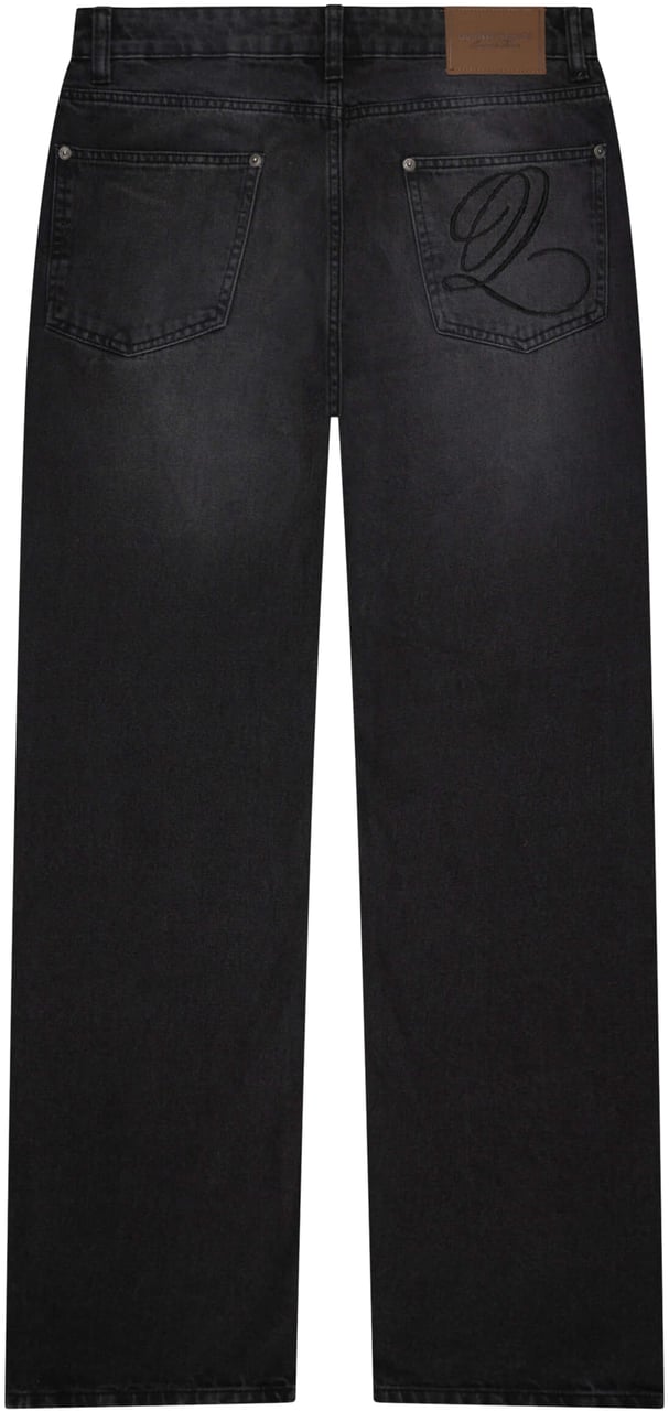 Quotrell Jason Jeans | Black Zwart