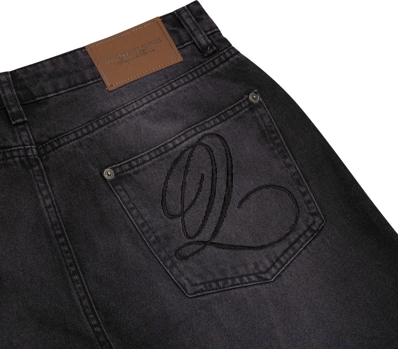 Quotrell Jason Jeans | Black Zwart