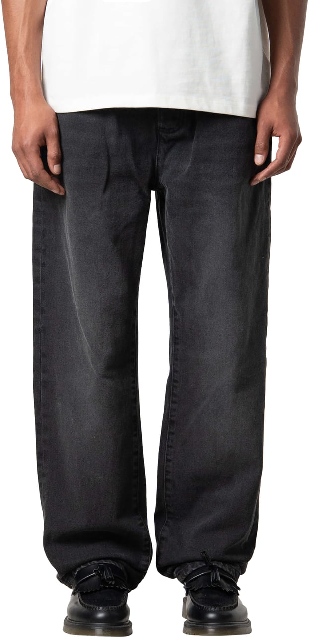 Quotrell Jason Jeans | Black Zwart