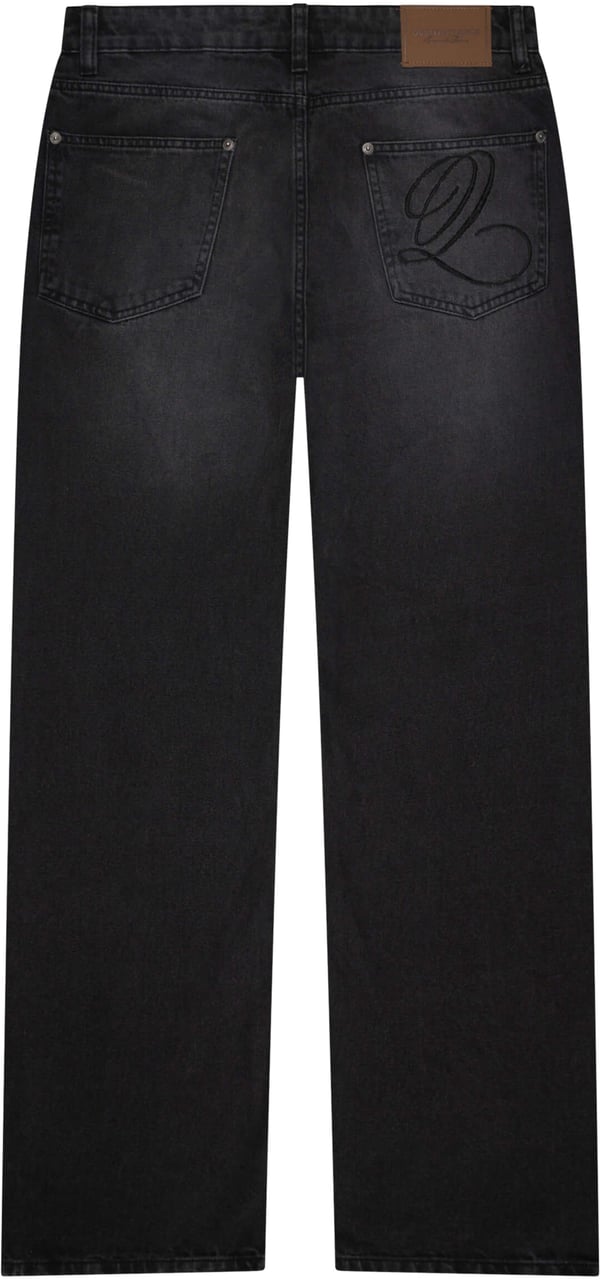 Quotrell Jason Jeans | Black Zwart