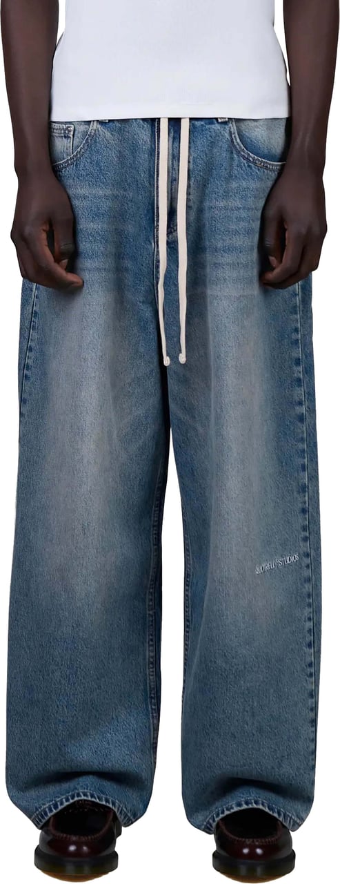 Quotrell Brooklyn Denim | Washed Blue Blauw