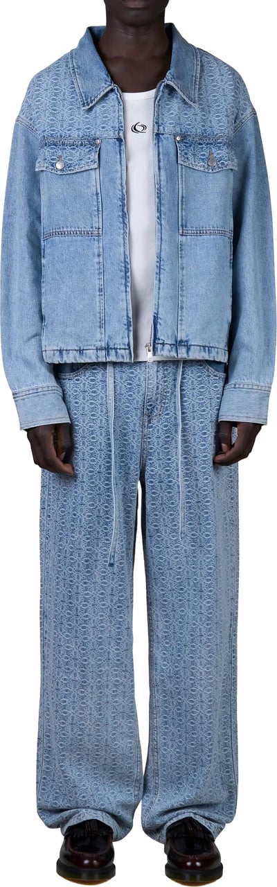 Quotrell Rocco Jeans | Washed Blue Blauw