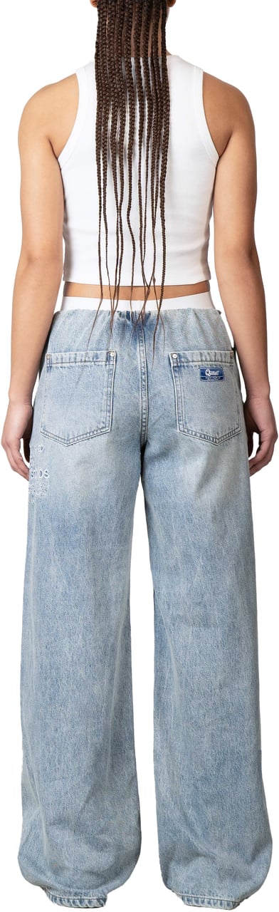 Quotrell Jax Jeans | Light Blue Blauw