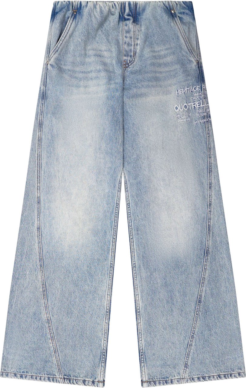 Quotrell Jax Jeans | Light Blue Blauw