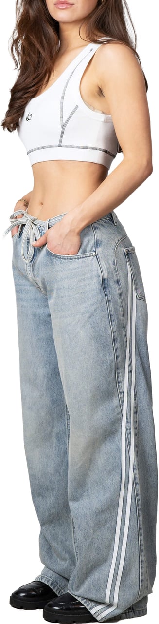 Quotrell Cleo Denim Jeans | Light Blue Blauw