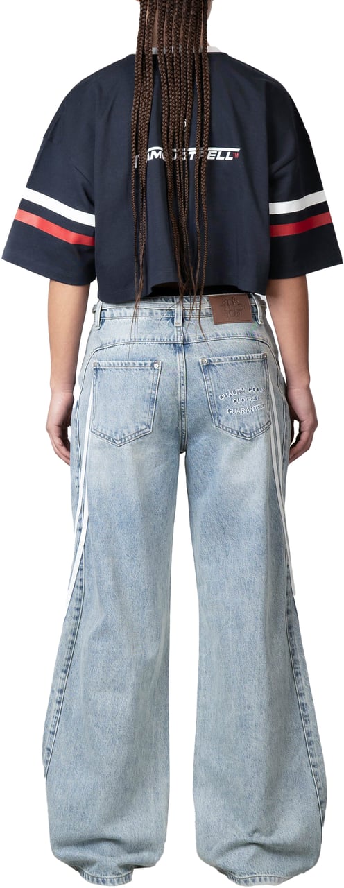 Quotrell Cleo Denim Jeans | Light Blue Blauw