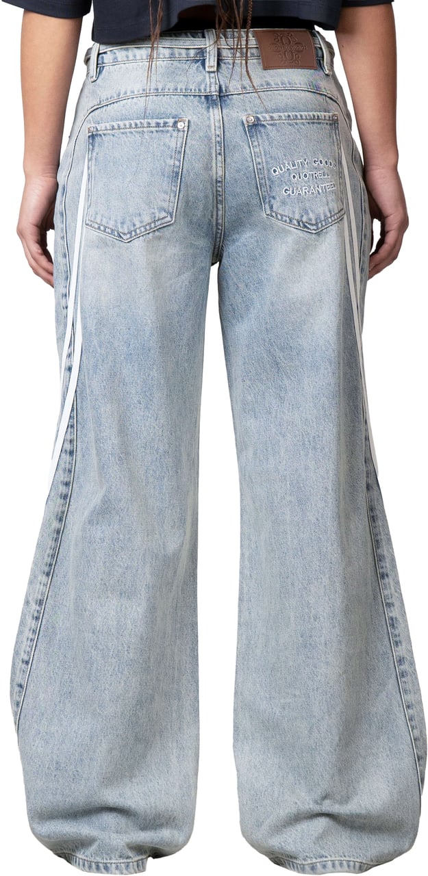 Quotrell Cleo Denim Jeans | Light Blue Blauw