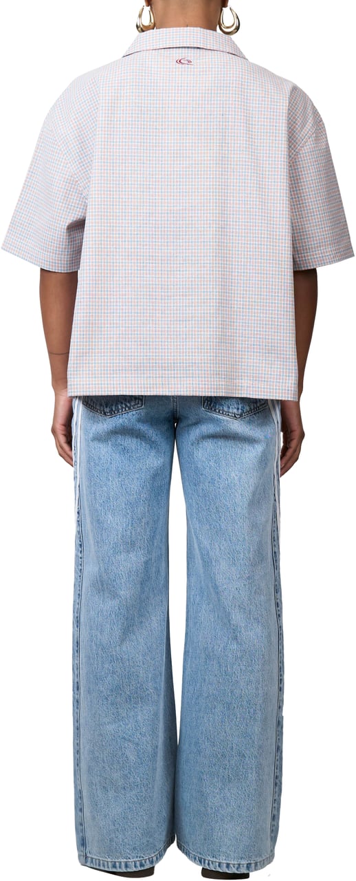 Quotrell Cleo Denim Jeans | Washed Blue Blauw