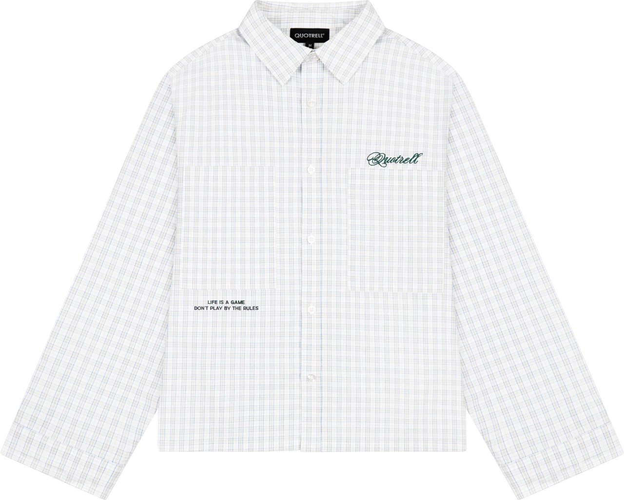Quotrell Nino Shirt | Blue Blauw