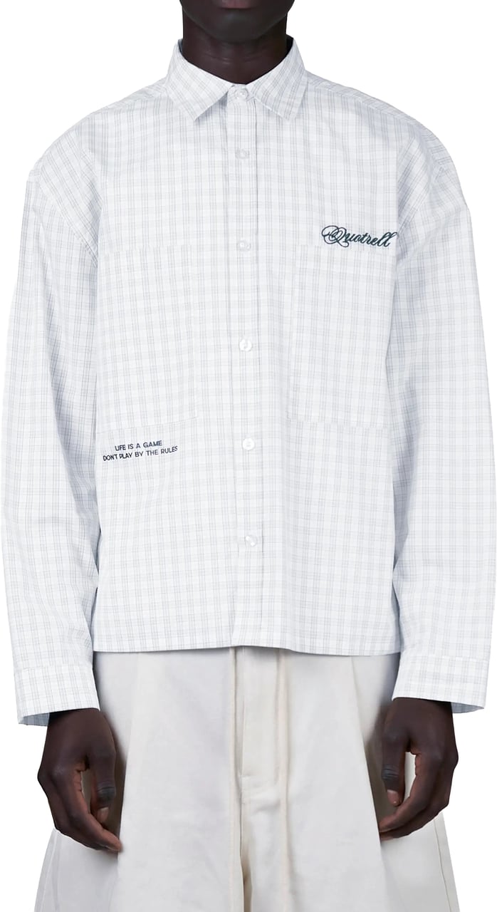 Quotrell Nino Shirt | Blue Blauw