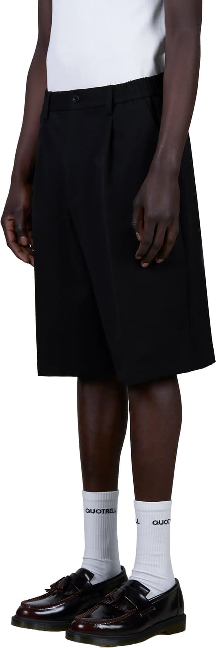 Quotrell Hov Short | Black Zwart