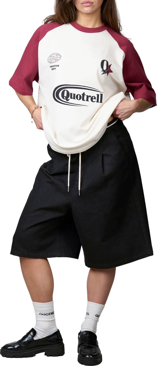 Quotrell Riot Short | Black Zwart