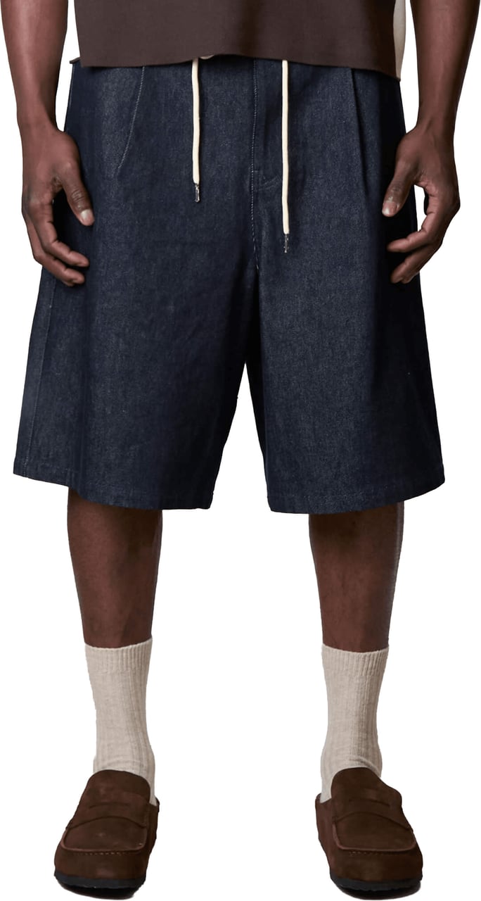 Quotrell Riot Short | Indigo Blue Blauw