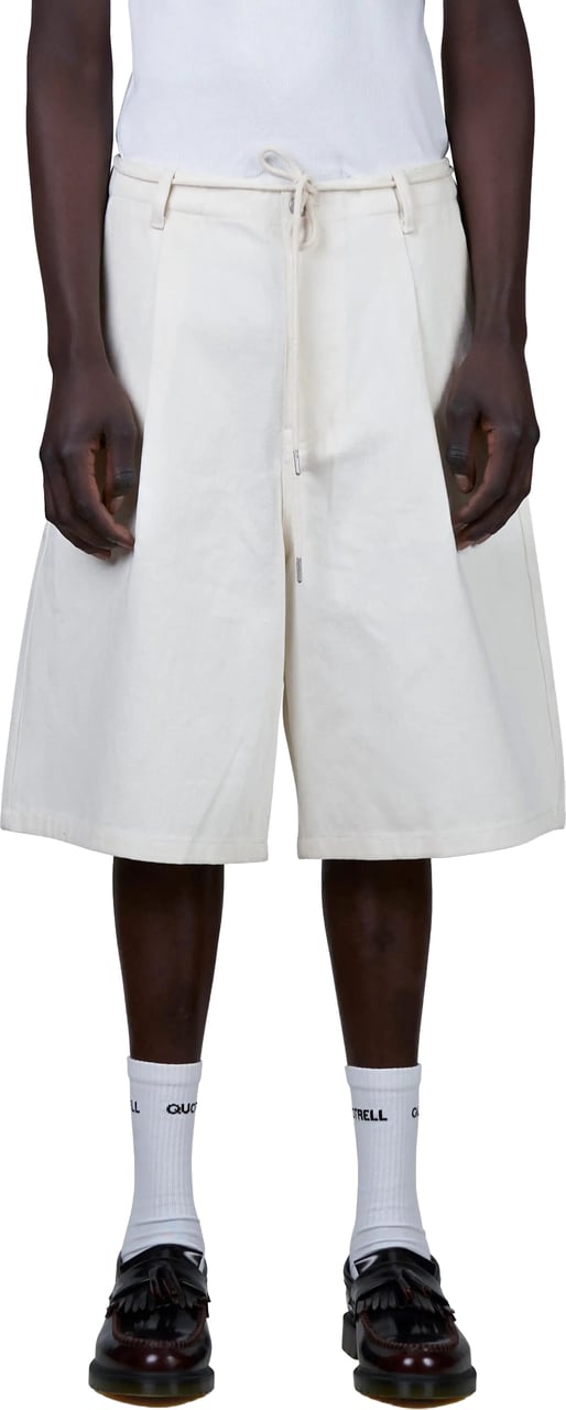 Quotrell Riot Short | Ecru Beige