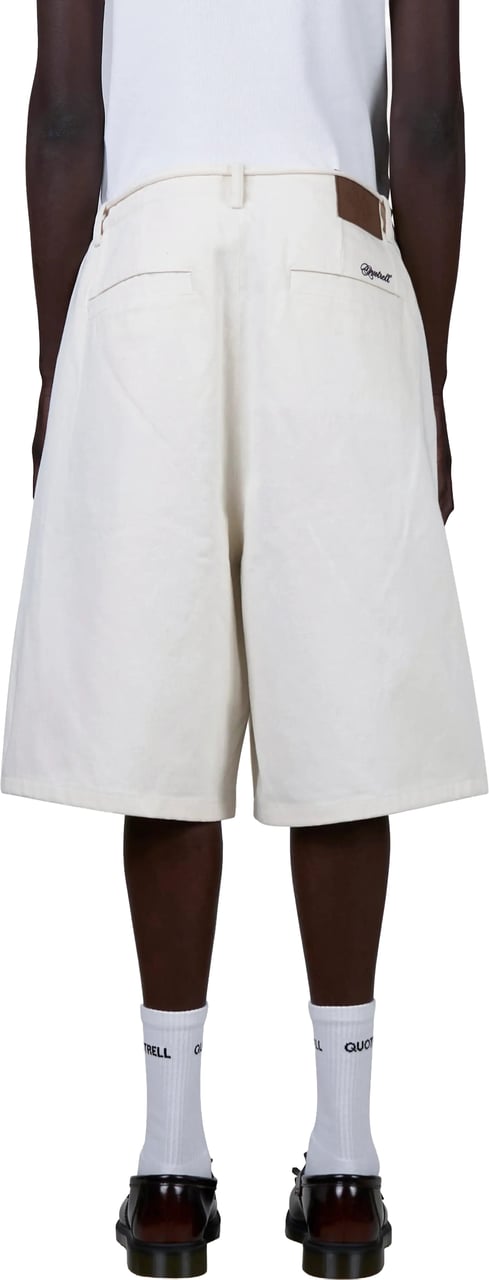 Quotrell Riot Short | Ecru Beige