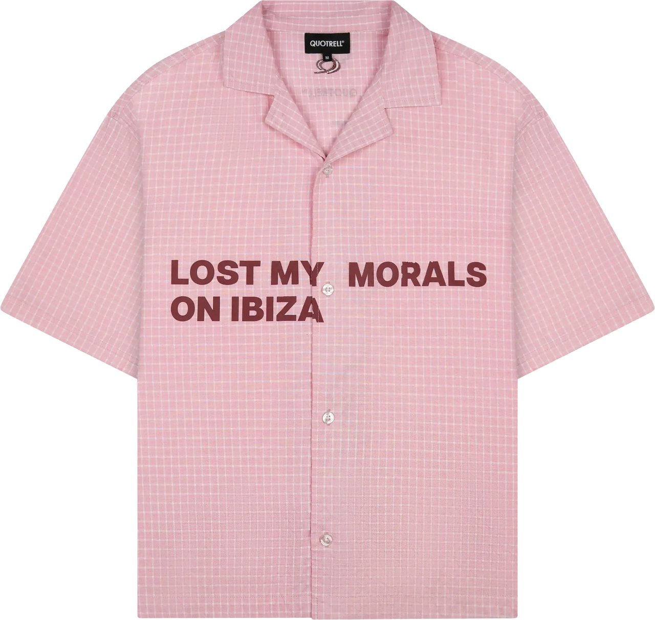Quotrell Morals Shirt | Pink/red Roze