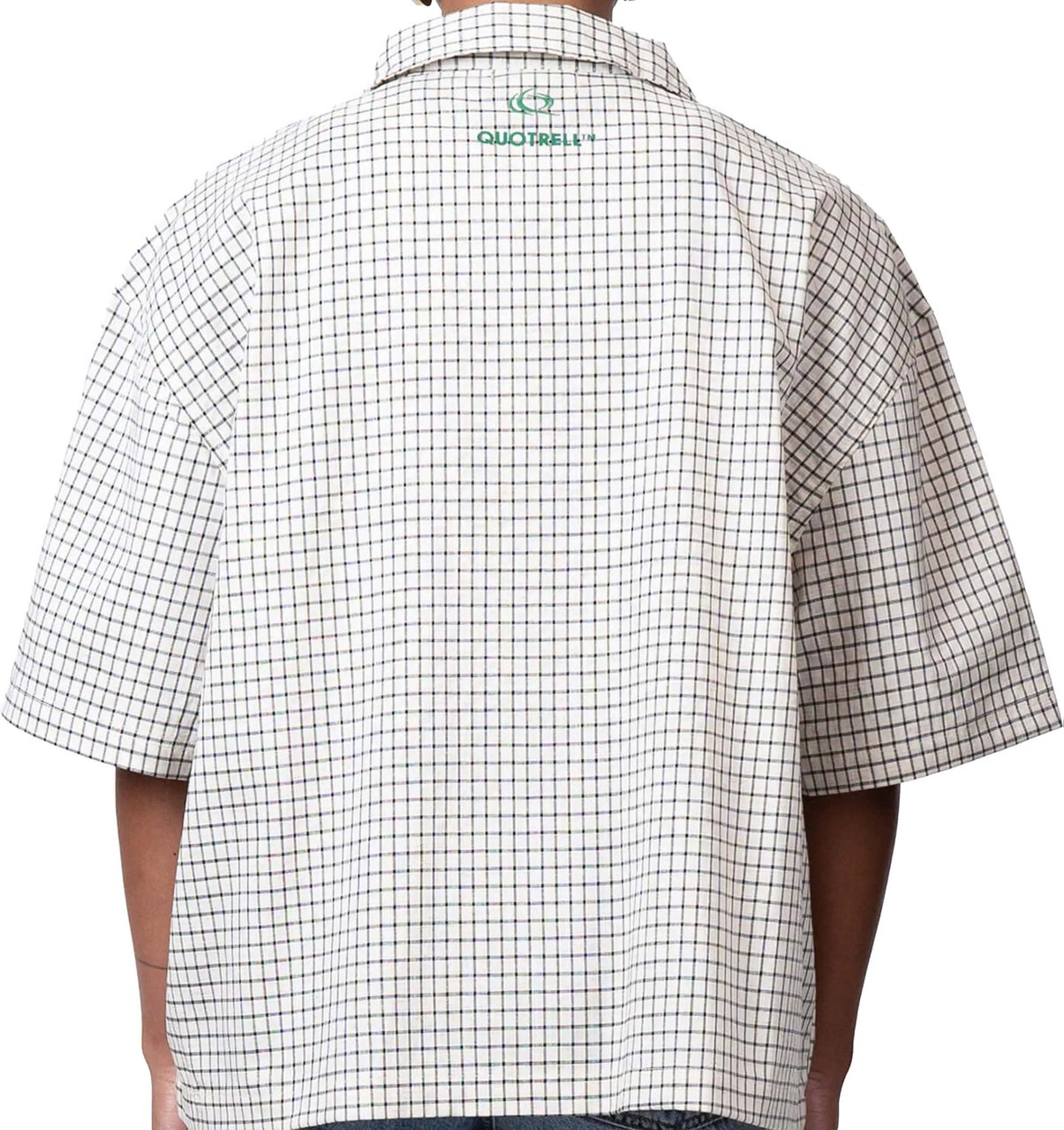 Quotrell Morals Shirt | White/green Wit