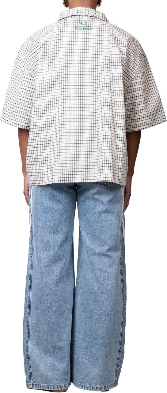 Quotrell Morals Shirt | White/green Wit