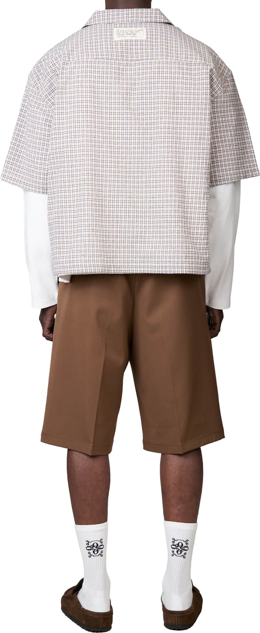 Quotrell 78 Shirt | Beige/white Beige