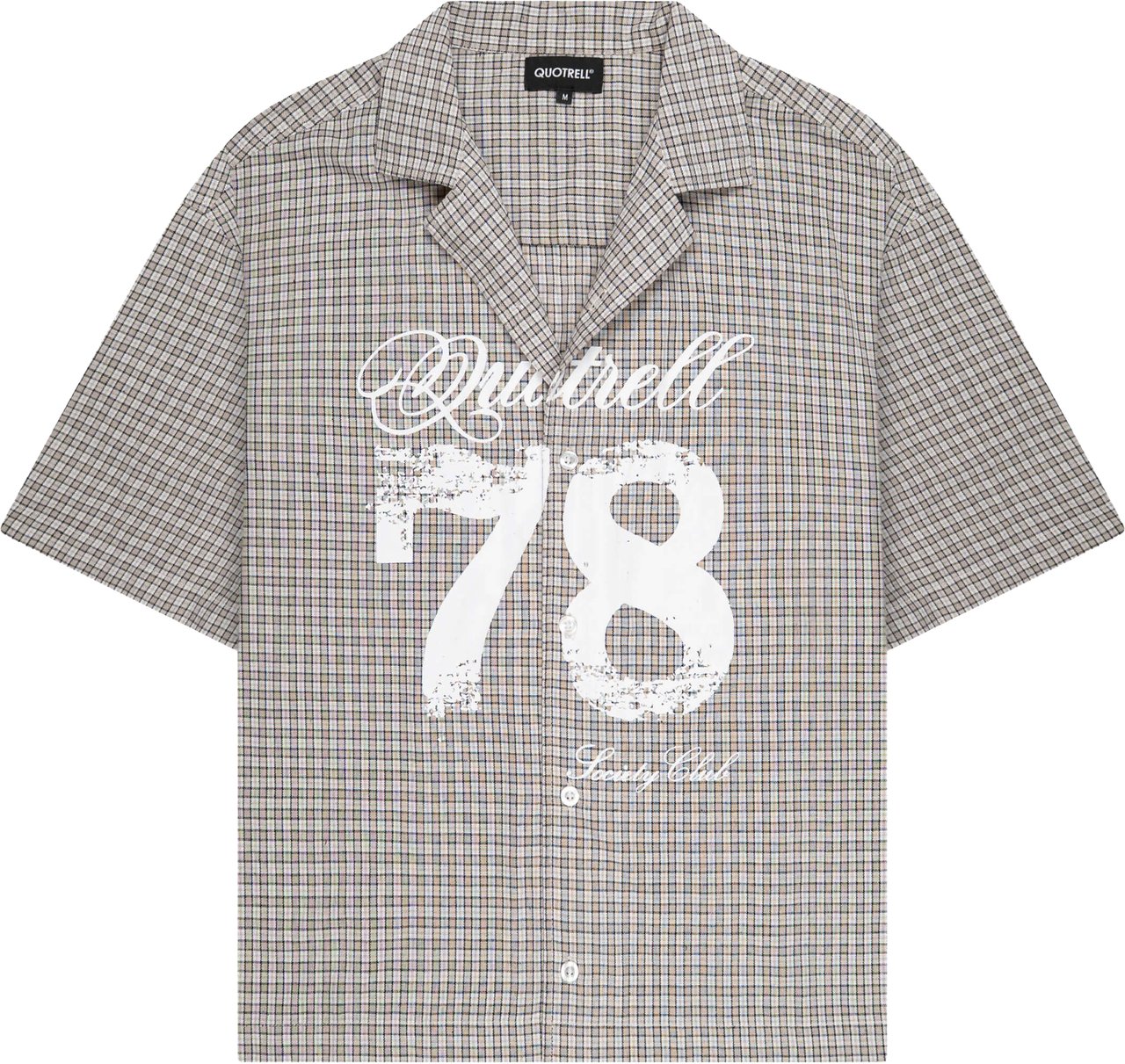 Quotrell 78 Shirt | Beige/white Beige