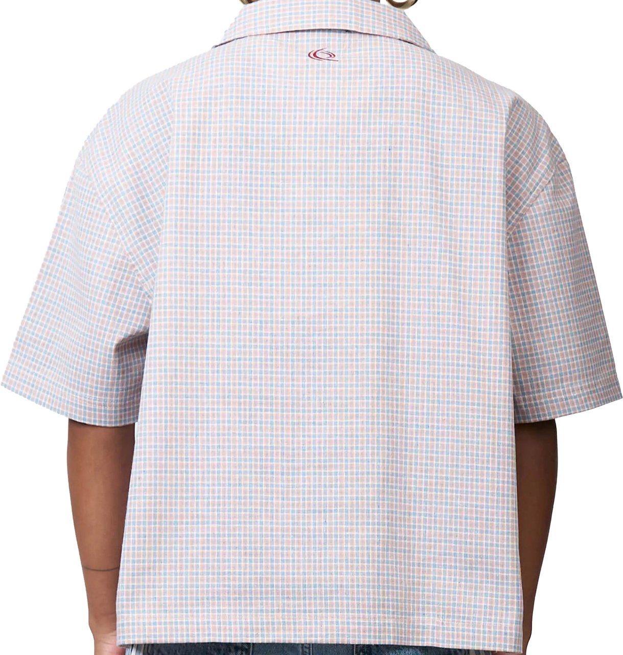 Quotrell Formento Shirt | Pink/blue Roze