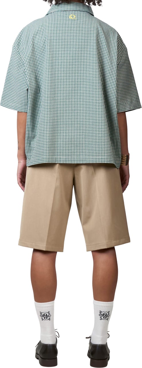Quotrell Formento Shirt | White/green Wit