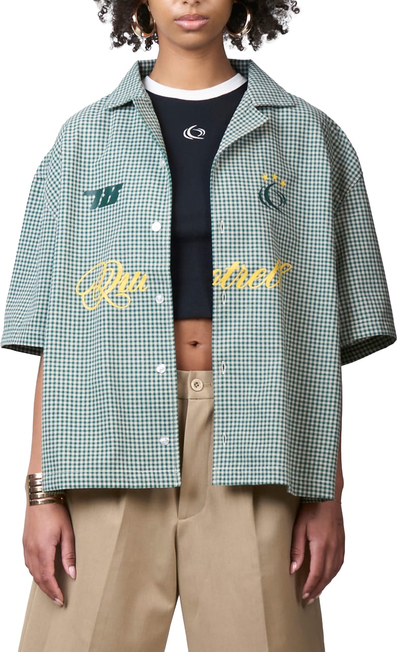 Quotrell Formento Shirt | White/green Wit