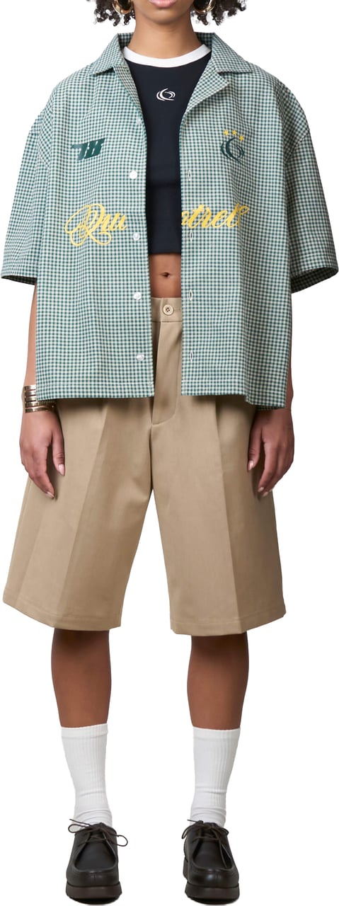 Quotrell Formento Shirt | White/green Wit
