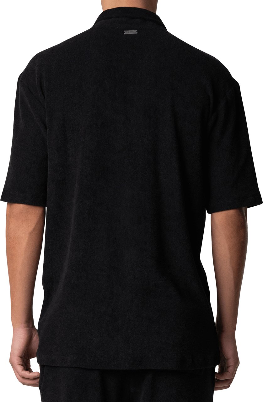 Quotrell Postiano Shirt | Black Zwart