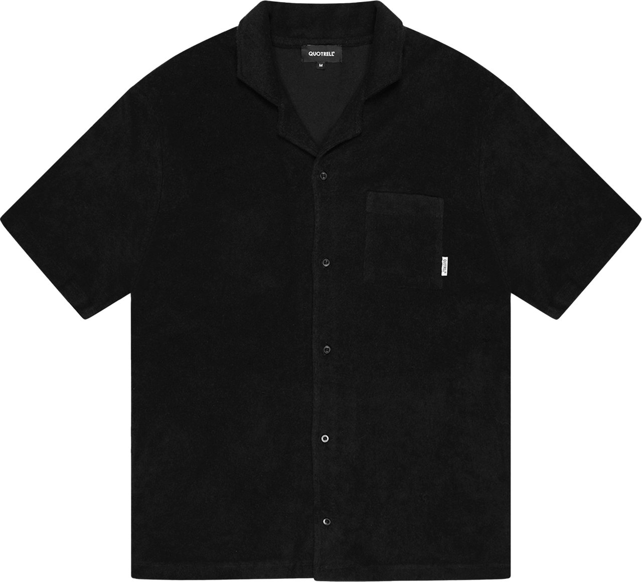 Quotrell Postiano Shirt | Black Zwart
