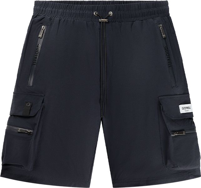 Quotrell Seattle Cargo Shorts | Navy Blauw