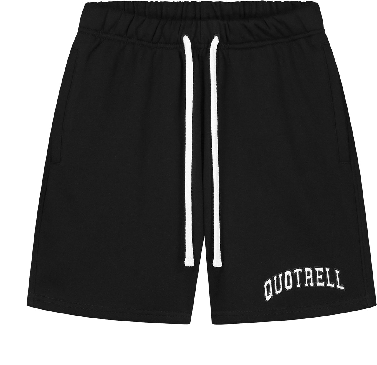 Quotrell University Shorts | Black/white Zwart