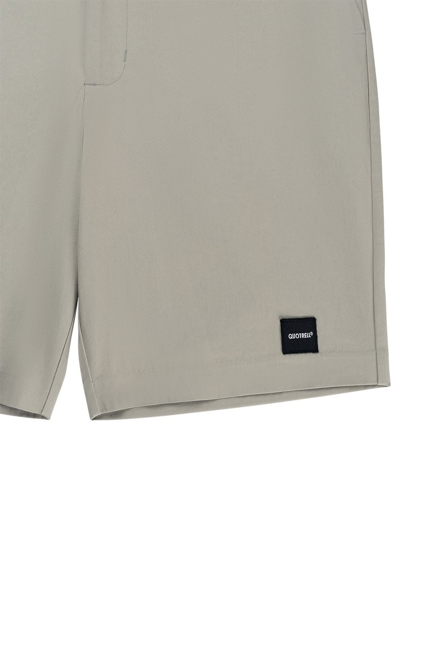 Quotrell Austin Shorts | Dark Beige/black Beige