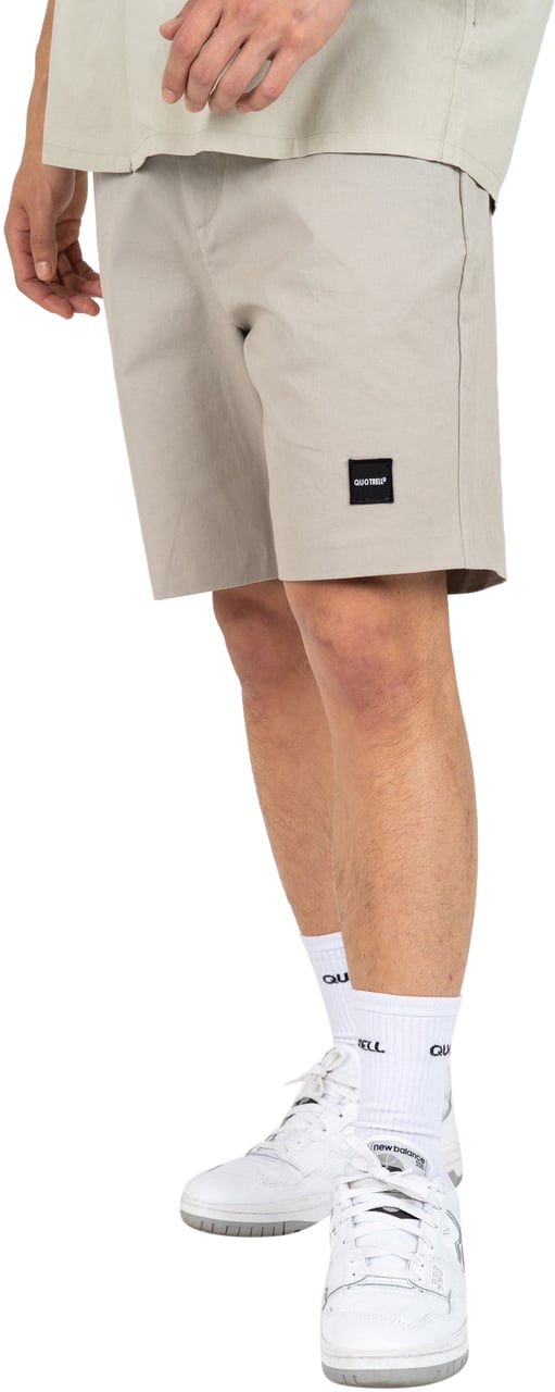 Quotrell Austin Shorts | Dark Beige/black Beige