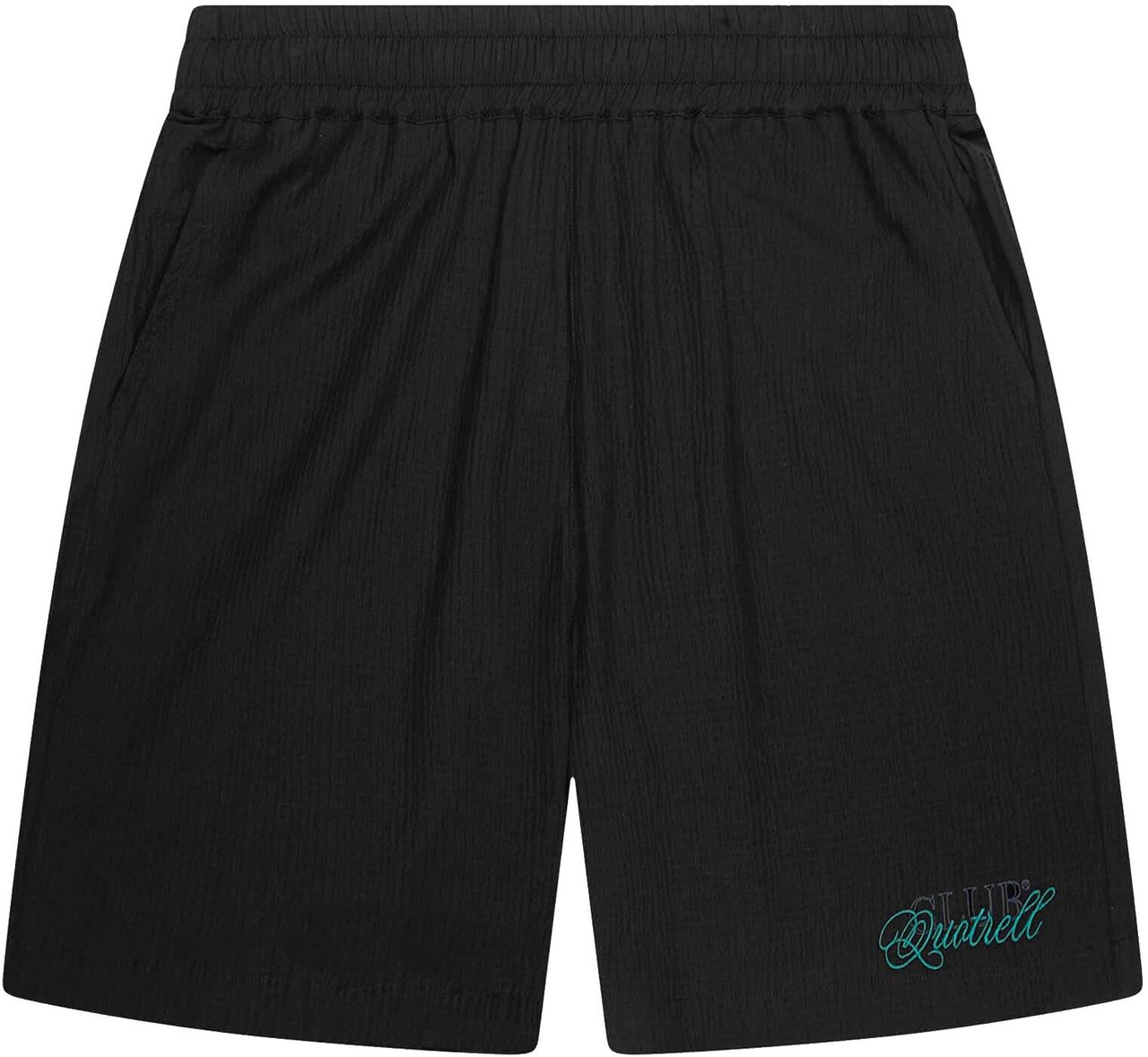 Quotrell Lyndon Shorts | Black/green Zwart