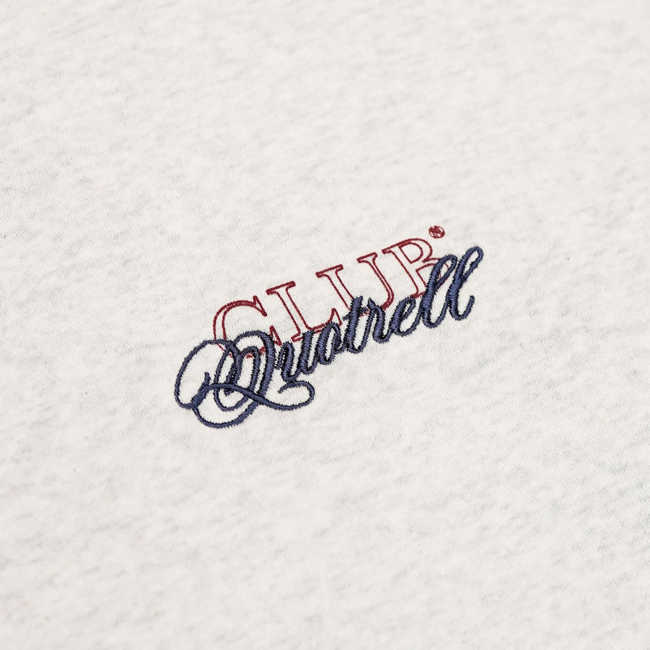 Quotrell Futura Crewneck | Light Grey Melee/blu Grijs