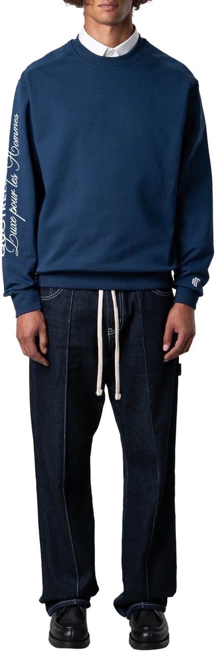 Quotrell Command Crewneck | Navy Blauw