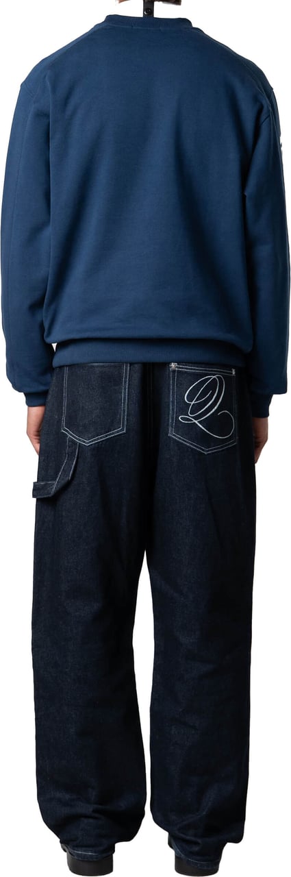 Quotrell Command Crewneck | Navy Blauw