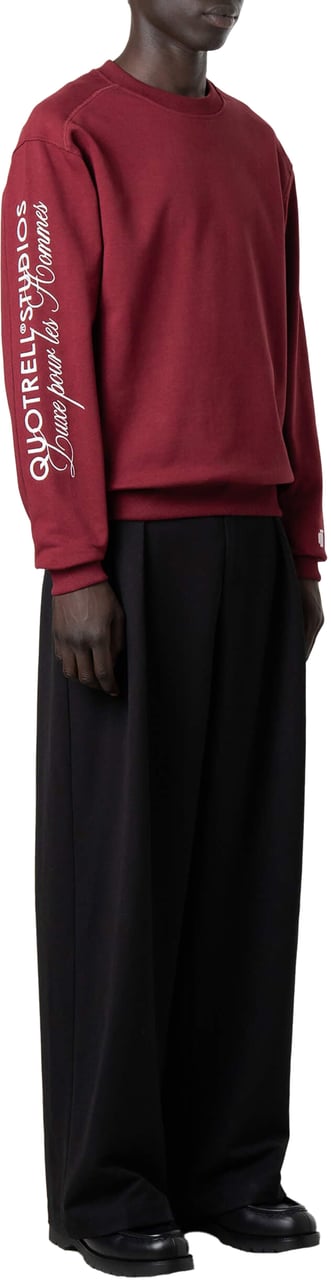Quotrell Command Crewneck | Bordeaux Rood