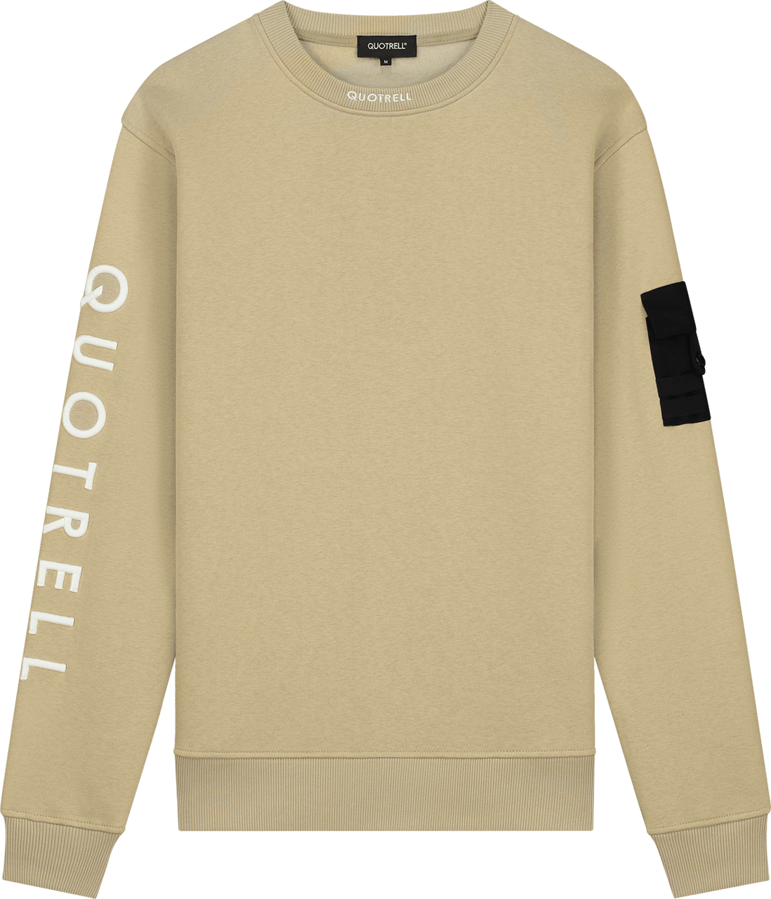 Quotrell Dublin Crewneck | Oat/off White Wit