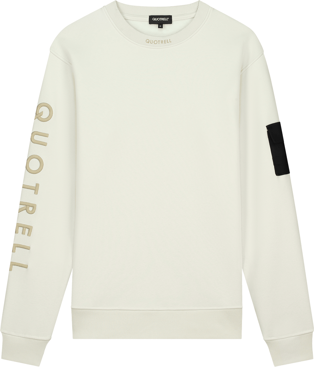 Quotrell Dublin Crewneck | Off White/oat Wit