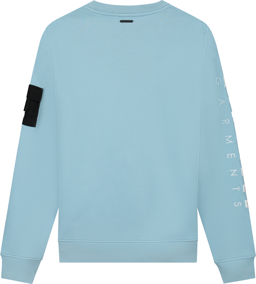 Quotrell Dublin Crewneck | Light Blue/white Blauw