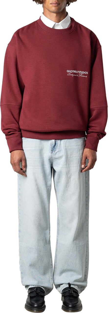 Quotrell Studios Sweater Rood