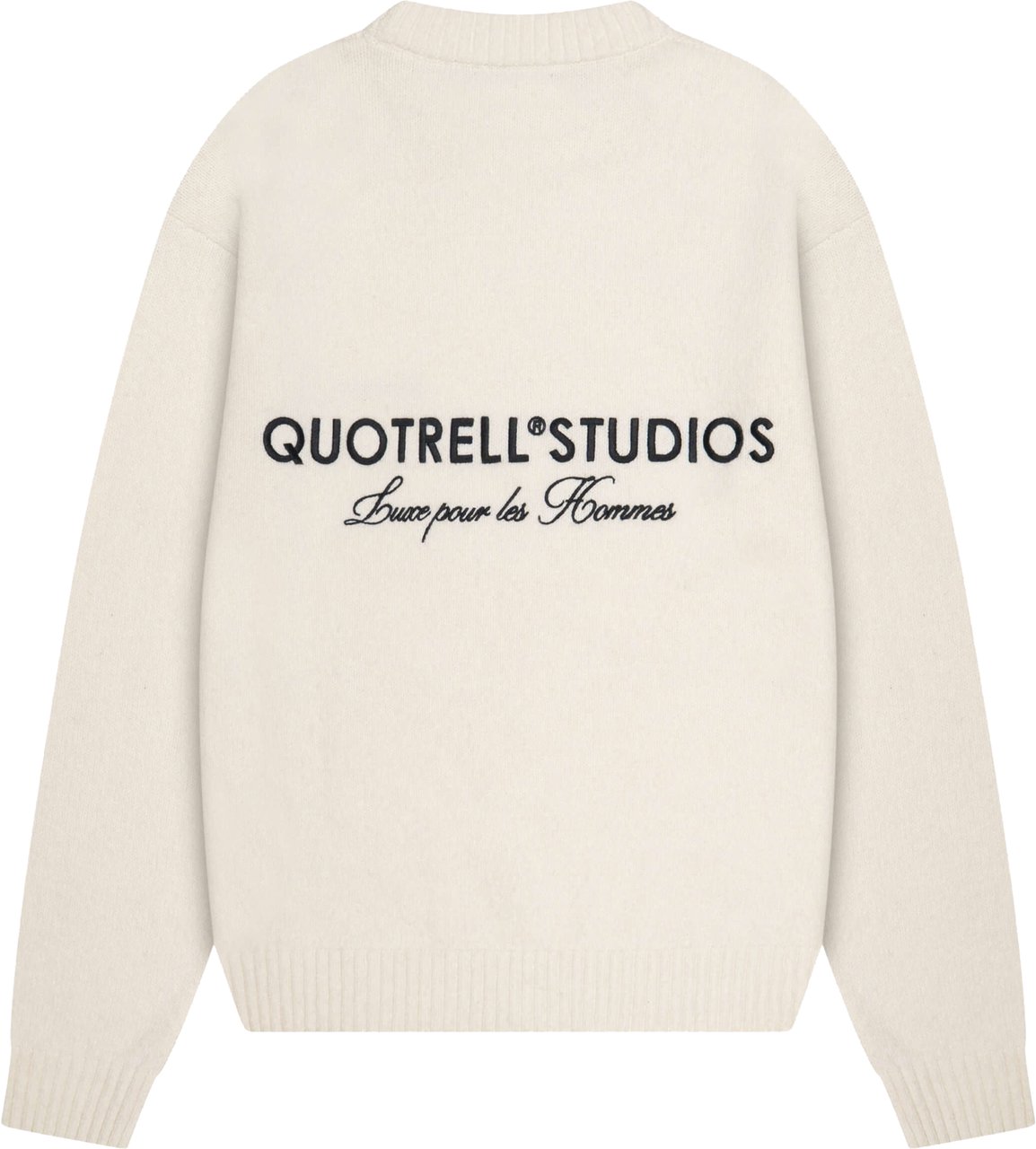 Quotrell Aurora Knitted Sweater | Ecru Beige