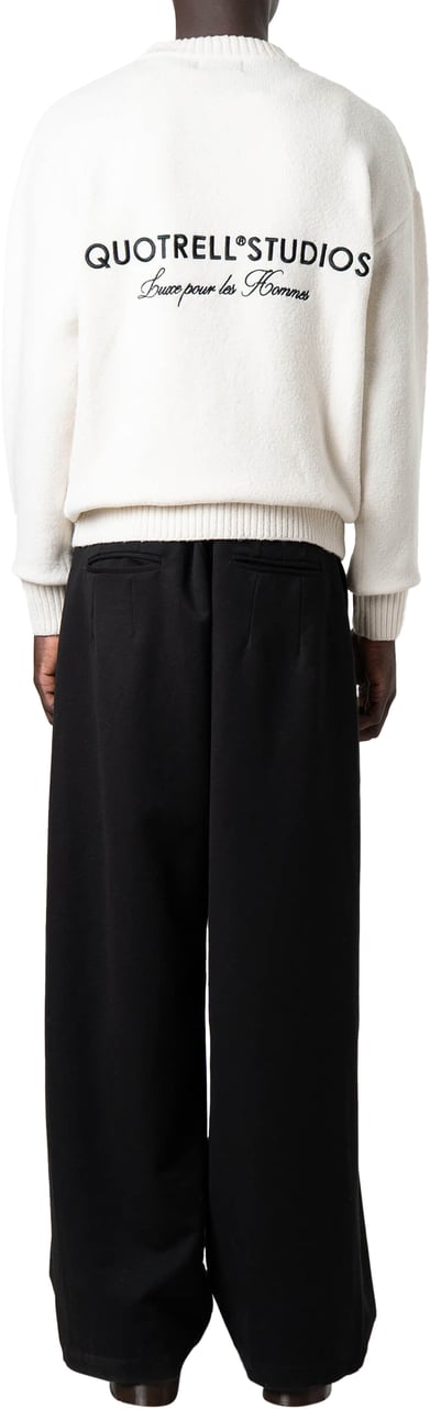 Quotrell Aurora Knitted Sweater | Ecru Beige