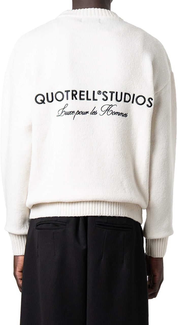 Quotrell Aurora Knitted Sweater | Ecru Beige