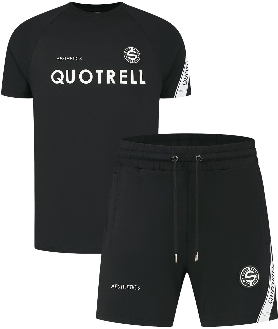 Quotrell Hera Set | Black/white Zwart