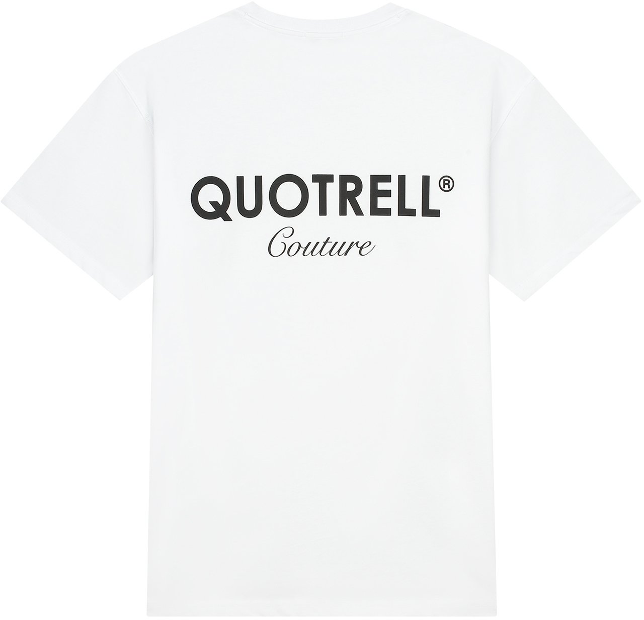 Quotrell Sarasota T-shirt | White/black Wit